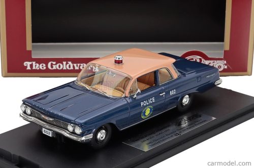 CHEVROLET  BISCAYNE NASSAU COUNTY POLICE 1961  BLUE DARK PINK