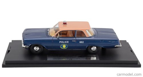 CHEVROLET  BISCAYNE NASSAU COUNTY POLICE 1961  BLUE DARK PINK