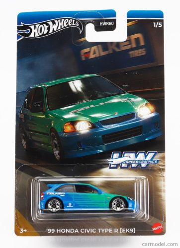 HONDA  CIVIC TYPE-R EK9 1999  BLUE GREEN