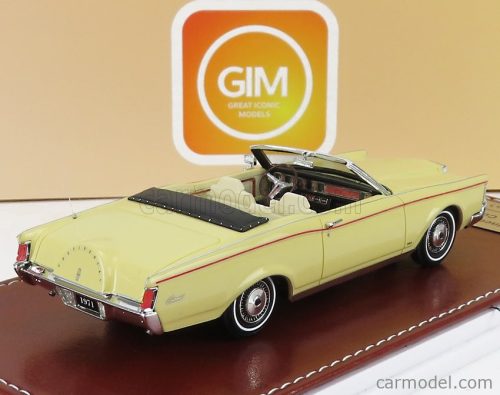 LINCOLN  CONTINENTAL MARK III CONVERTIBLE 1971  YELLOW