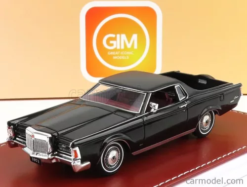 LINCOLN  CONTINENTAL MARK III FARM AND RANCH 1971  BLACK
