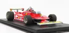 FERRARI  F1  312T4 N 12 ZANDWOORT GP WITH PILOT FIGURE 1979 GILLES VILLENEUVE - CON VETRINA - WITH SHOWCASE  RED