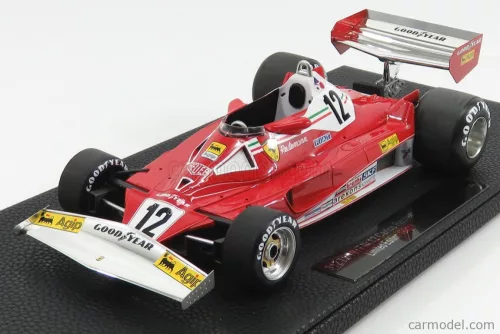 FERRARI  F1  312T2B SCUDERIA FERRARI SEFAC TEAM N 12 SEASON 1977 C.REUTEMANN  RED
