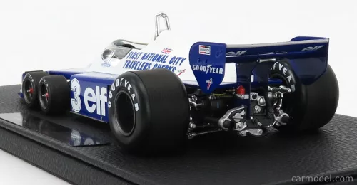 TYRRELL  F1  P34/2 ELF FORD SIX WHEELS N 3 SEASON GP 1977 R.PETERSON  BLUE WHITE