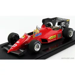 FERRARI  F1 126C4 N 27 SEASON 1984 M.ALBORETO  RED