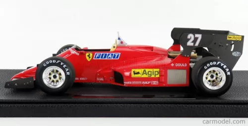 FERRARI  F1 126C4 N 27 SEASON 1984 M.ALBORETO  RED