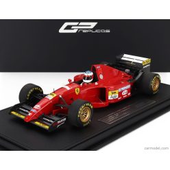   FERRARI  F1  412T2 N 0 FIRST TEST ESTORIL 22-23 NOVEMBER (with driver figure) 1995 MICHAEL SCHUMACHER - CON VETRINA - WITH SHOWCASE  RED