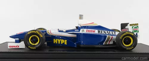 WILLIAMS  F1 RENAULT FW19 N 4 SEASON 1997 H.H.FRENTZEN - CON VETRINA - WITH SHOWCASE  BLUE WHITE
