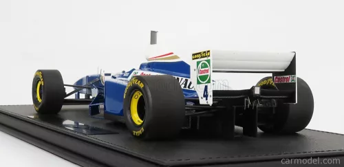 WILLIAMS  F1 RENAULT FW19 N 4 SEASON 1997 H.H.FRENTZEN - CON VETRINA - WITH SHOWCASE  BLUE WHITE