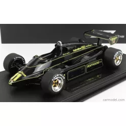   LOTUS  F1  91 N 11 SEASON 1982 E.DE ANGELIS - CON VETRINA - WITH SHOWCASE  BLACK