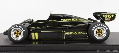 LOTUS  F1  91 N 11 SEASON 1982 E.DE ANGELIS - CON VETRINA - WITH SHOWCASE  BLACK