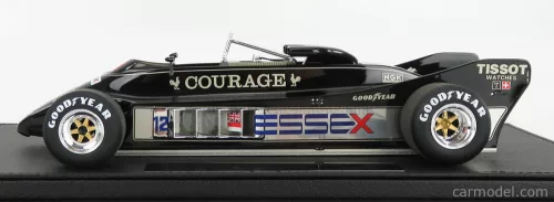 LOTUS  F1 88B COURAGE ESSEX N 12 SEASON 1981 NIGEL MANSELL - CON VETRINA - WITH SHOWCASE  BLACK