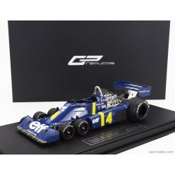   TYRRELL  F1  P34 ELF 6 WHEELS N 4 3rd MONACO GP 1976 PATRICK DEPAILLER  BLUE YELLOW