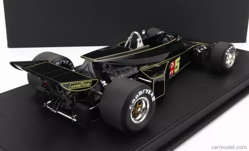 LOTUS  F1 77 JOHN PLAYER TEAM LOTUS N 5 BRAZILIAN GP 1976 RONNIE PETERSON  JPS BLACK GOLD