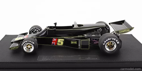 LOTUS  F1 77 JOHN PLAYER TEAM LOTUS N 5 BRAZILIAN GP 1976 RONNIE PETERSON  JPS BLACK GOLD