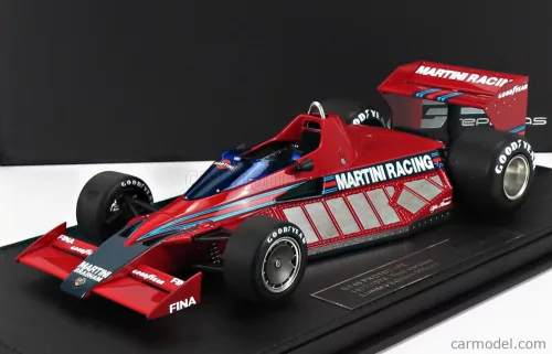 BRABHAM  F1  BT46 ALFA ROMEO PROTOTYPE MARTINI RACING N 0 1977  - CON VETRINA - WITH SHOWCASE  RED