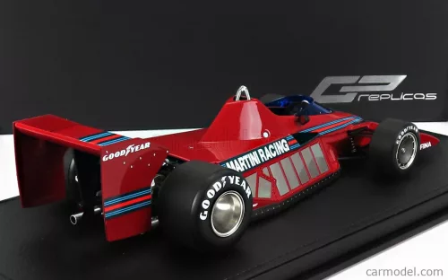BRABHAM  F1  BT46 ALFA ROMEO PROTOTYPE MARTINI RACING N 0 1977  - CON VETRINA - WITH SHOWCASE  RED