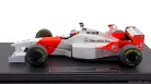 McLAREN  F1  MP4/11 3.0L V10 CENTRAL WING MARLBORO MERCEDES TEAM N 8 2nd MONACO GP 1996 WITH PILOT FIGURE DAVID COULTHARD - CON VETRINA - WITH SHOWCASE
