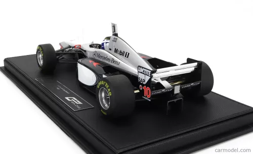 McLAREN  F1  MP4/12 MERCEDES N 10 WINNER AUSTRALIAN GP (with driver figure) 1997 DAVID COULTHARD  SILVER BLACK