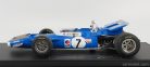 MATRA SIMCA  F1  MS80 N 7 2nd FRENCH GP 1969 J.P.BELTOISE - CON VETRINA - WITH SHOWCASE  BLUE WHITE