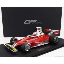   FERRARI  F1 312T TEAM FERRARI SEFAC N 11 WINNER ITALY MONZA GP (with pilot figure) 1975 CLAY REGAZZONI  RED WHITE