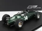BRM  F1 P57 BRM TEAM N 14 WINNER ITALIAN GP MONZA WORLD CHAMPION 1962  GRAHAM HILL - CON VETRINA - WITH SHOWCASE  GREEN MET