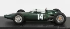 BRM  F1 P57 BRM TEAM N 14 WINNER ITALIAN GP MONZA WORLD CHAMPION 1962  GRAHAM HILL - CON VETRINA - WITH SHOWCASE  GREEN MET
