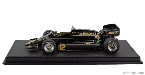 LOTUS  F1  93T RENAULT N 12 TEST SEASON 1983 NIGEL MANSELL  BLACK GOLD