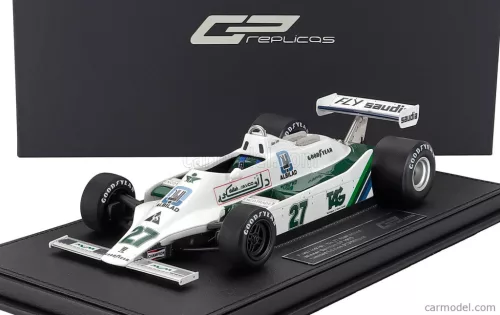 WILLIAMS  F1  FW07 FORD N 27 WINNER GERMAN GP 1979 ALAN JONES  WHITE