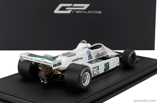 WILLIAMS  F1  FW07 FORD N 28 WINNER BRITISH GP 1979 CLAY REGAZZONI  WHITE GREEN