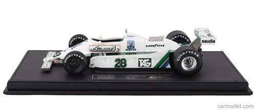WILLIAMS  F1  FW07 FORD N 28 WINNER BRITISH GP 1979 CLAY REGAZZONI  WHITE GREEN