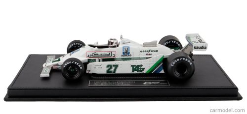 WILLIAMS  F1  FW07 FORD N 27 WINNER DUTCH GP (with pilot figure) 1979 ALAN JONES  WHITE