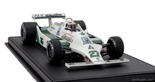WILLIAMS  F1  FW07 FORD N 27 WINNER DUTCH GP (with pilot figure) 1979 ALAN JONES  WHITE