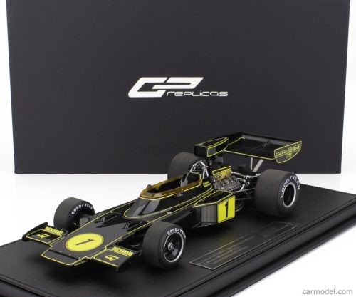 LOTUS  F1  72E TEAM LOTUS JPS N 1 WINNER MONACO GP 1974 RONNIE PETERSON  BLACK GOLD