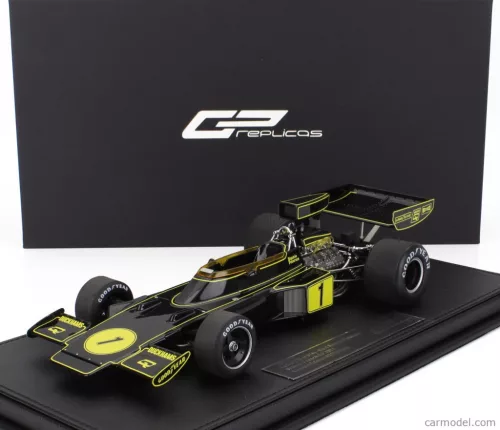 LOTUS  F1  72E TEAM LOTUS JPS N 1 WINNER FRENCH GP 1974 RONNIE PETERSON  BLACK GOLD