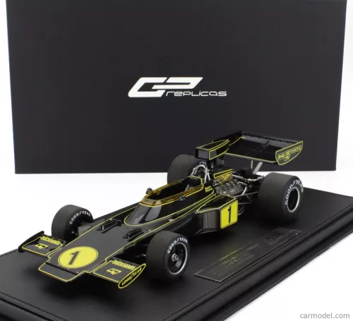LOTUS  F1  72E TEAM LOTUS JPS N 1 WINNER MONZA ITALY GP 1974 RONNIE PETERSON  BLACK GOLD