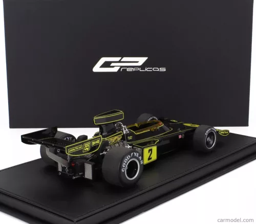 LOTUS  F1  72E TEAM LOTUS JPS N 2 3rd BRITISH GP 1974 JACKY ICKX  BLACK GOLD