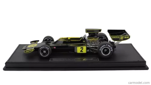 LOTUS  F1  72E TEAM LOTUS JPS N 2 3rd BRITISH GP 1974 JACKY ICKX  BLACK GOLD