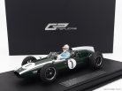 COOPER F1 T53 N 1 POLE POSITION WINNER BRITISH SILVERSTONE GP WORLD CHAMPION (with pilot figure) 1960 JACK BRABHAM