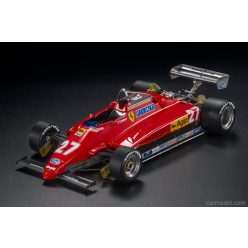   FERRARI  F1  126C2 (late version) N 27 2nd MONZA ITALY GP (with pilot figure) 1982 PATRICK TAMBAY  RED