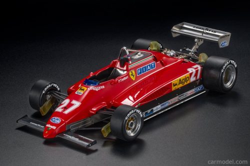 FERRARI  F1  126C2 (late version) N 27 2nd MONZA ITALY GP (with pilot figure) 1982 PATRICK TAMBAY  RED