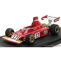   FERRARI  F1  312 B3 N 12 NIKI LAUDA SEASON 1974 (AND FIRST TWO RACE 1975 WORLD CHAMPION 1975)  RED