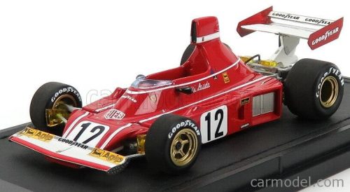 FERRARI  F1  312 B3 N 12 NIKI LAUDA SEASON 1974 (AND FIRST TWO RACE 1975 WORLD CHAMPION 1975)  RED