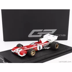   FERRARI  F1  312B2 SCUDERIA FERRARI N 6 12th SOUTH AFRICA GP 1972 CLAY REGAZZONI  RED