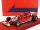 FERRARI  F1  126CX COMPREX TURBO N 27 USA OVEST LONG BEACH GP (with pilot figure) 1981 G-VILLENEUVE - CON VETRINA - WITH SHOWCASE  RED
