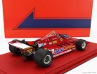 FERRARI  F1  126CX COMPREX TURBO N 27 USA OVEST LONG BEACH GP (with pilot figure) 1981 G-VILLENEUVE - CON VETRINA - WITH SHOWCASE  RED