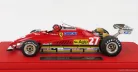 FERRARI - F1 126C2 N 27 BELGIUM ZOLDER GP BELGIUM - LAST QUALIFICATION - (with pilot figure) 1982 GILLES VILLENEUVE