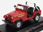 JEEP  CJ-7 RENEGADO OPEN 1983  RED