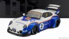 PORSCHE  911 993 RWB LIBERTY WALK N 2 RACING 2004  BLUE WHITE