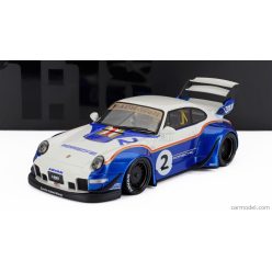   PORSCHE  911 993 RWB LIBERTY WALK N 2 RACING 2004  BLUE WHITE